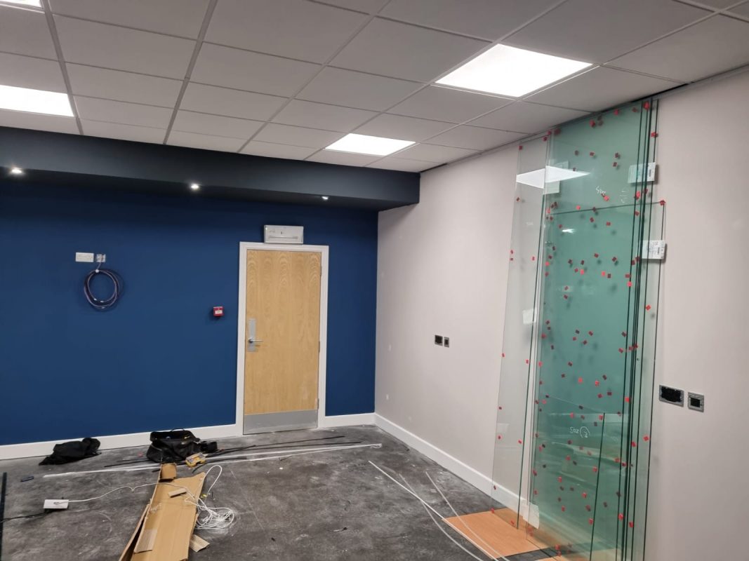 suspended ceilings Media City Manchester