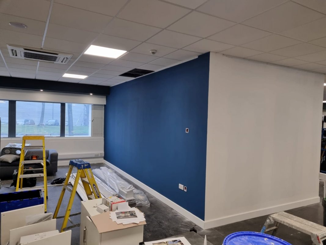 suspended ceilings Media City Manchester