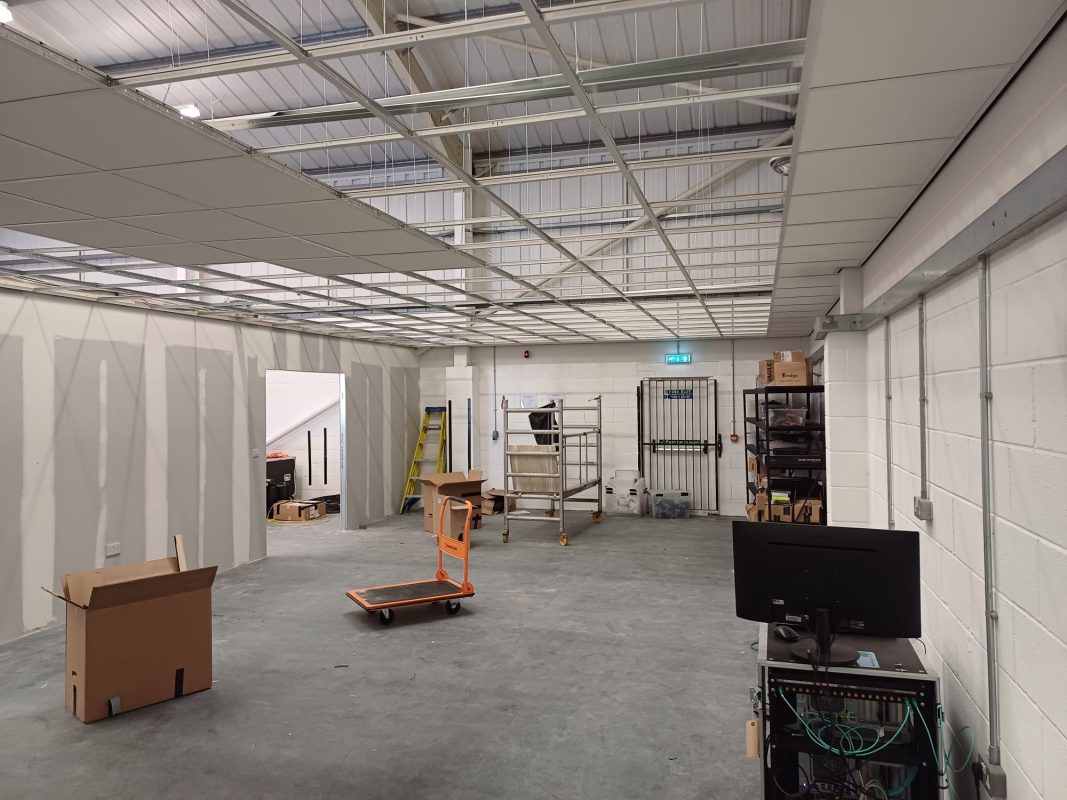 suspended ceilings porject in stockport (1)