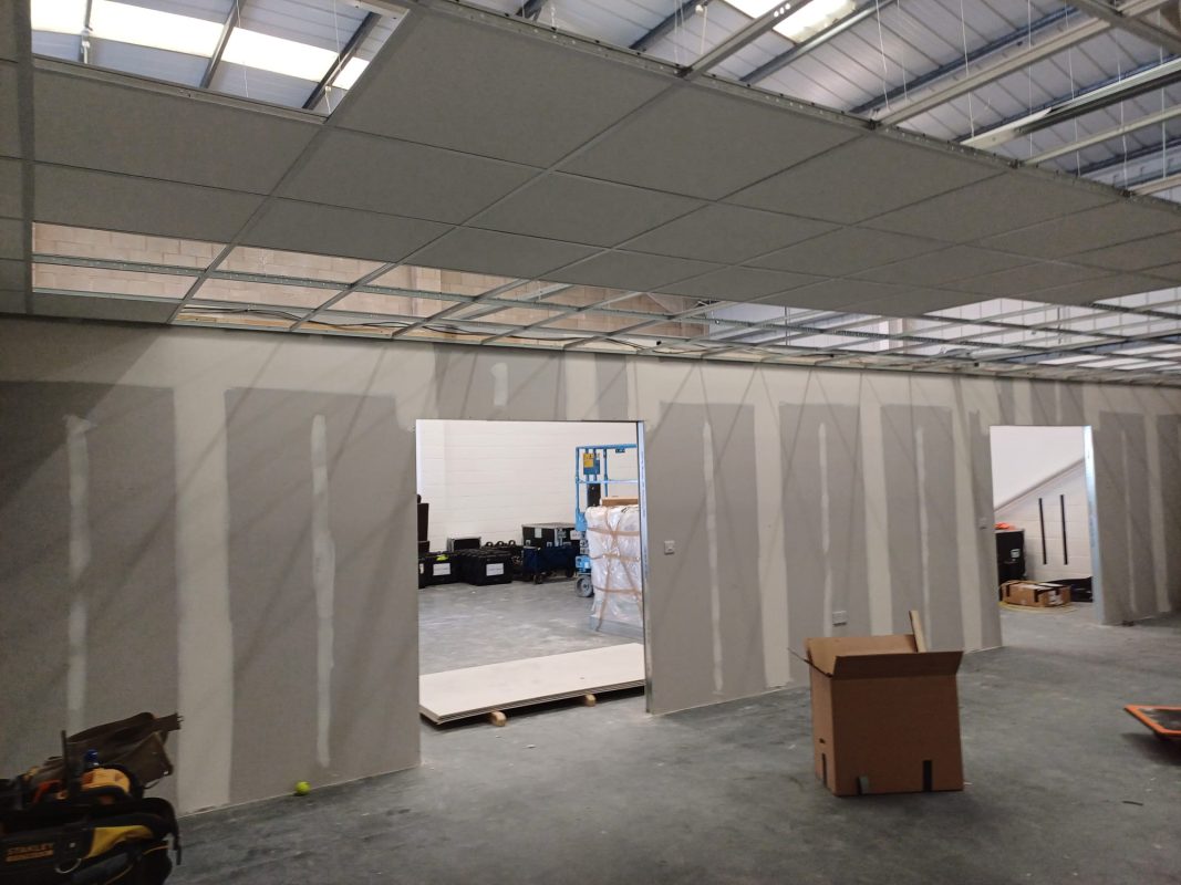 suspended ceilings porject in stockport (2)