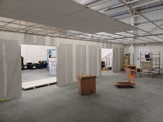 suspended ceilings porject in stockport