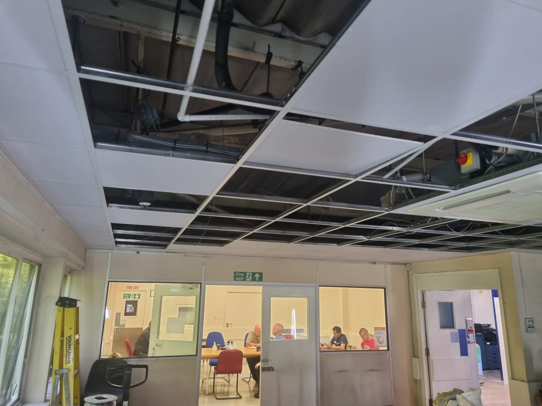 suspended ceining install runcorn
